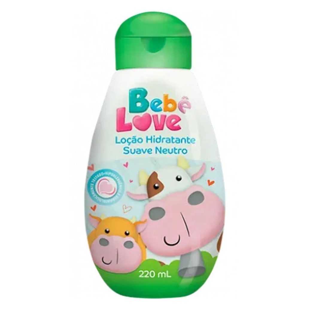 Locao Hidratante Bebe Love Suave Neutro 220ml