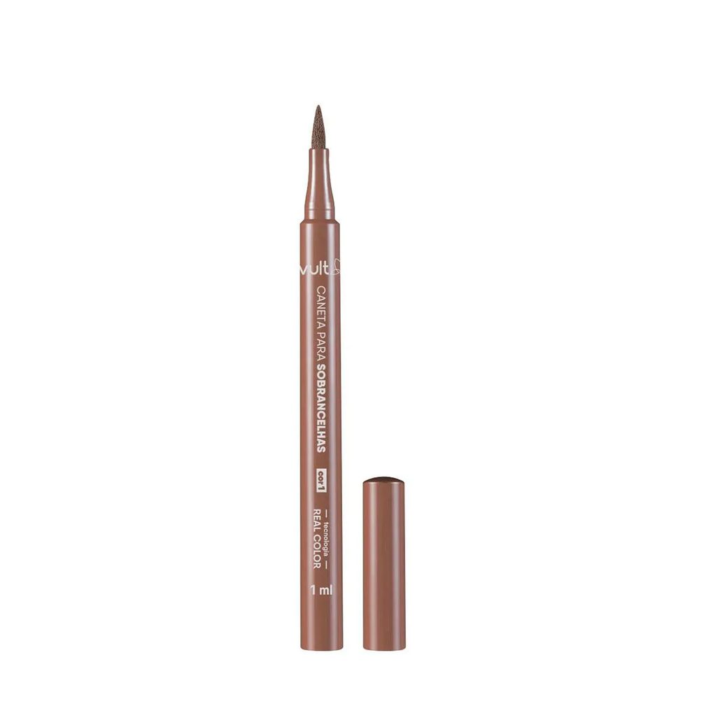 Caneta para Sobrancelhas Vult Cor 01 Marrom 1 unidade