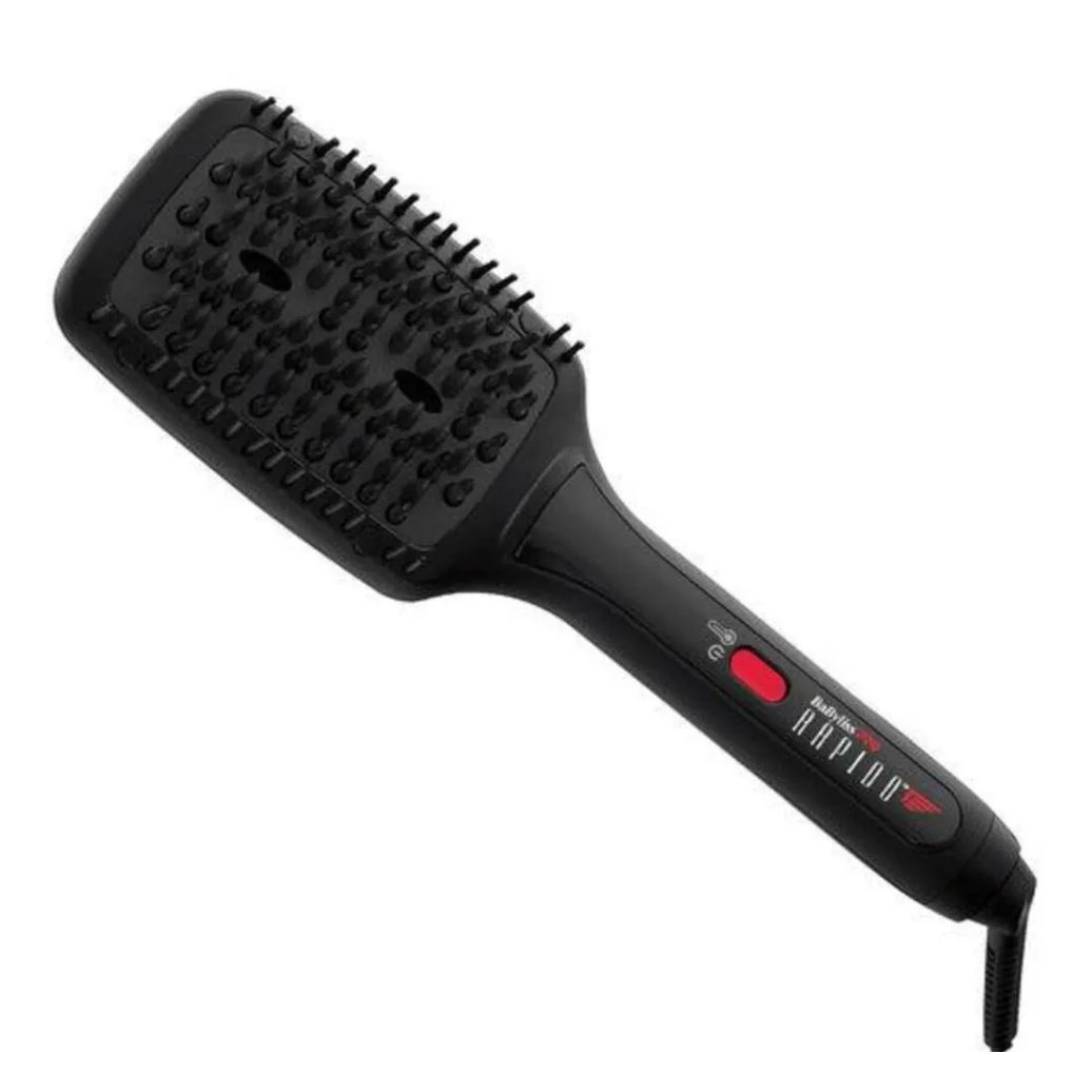 Escova Elétrica Raquete Rapido Iônica e Térmica Hyper Stik Plus Babyliss Pro 127v
