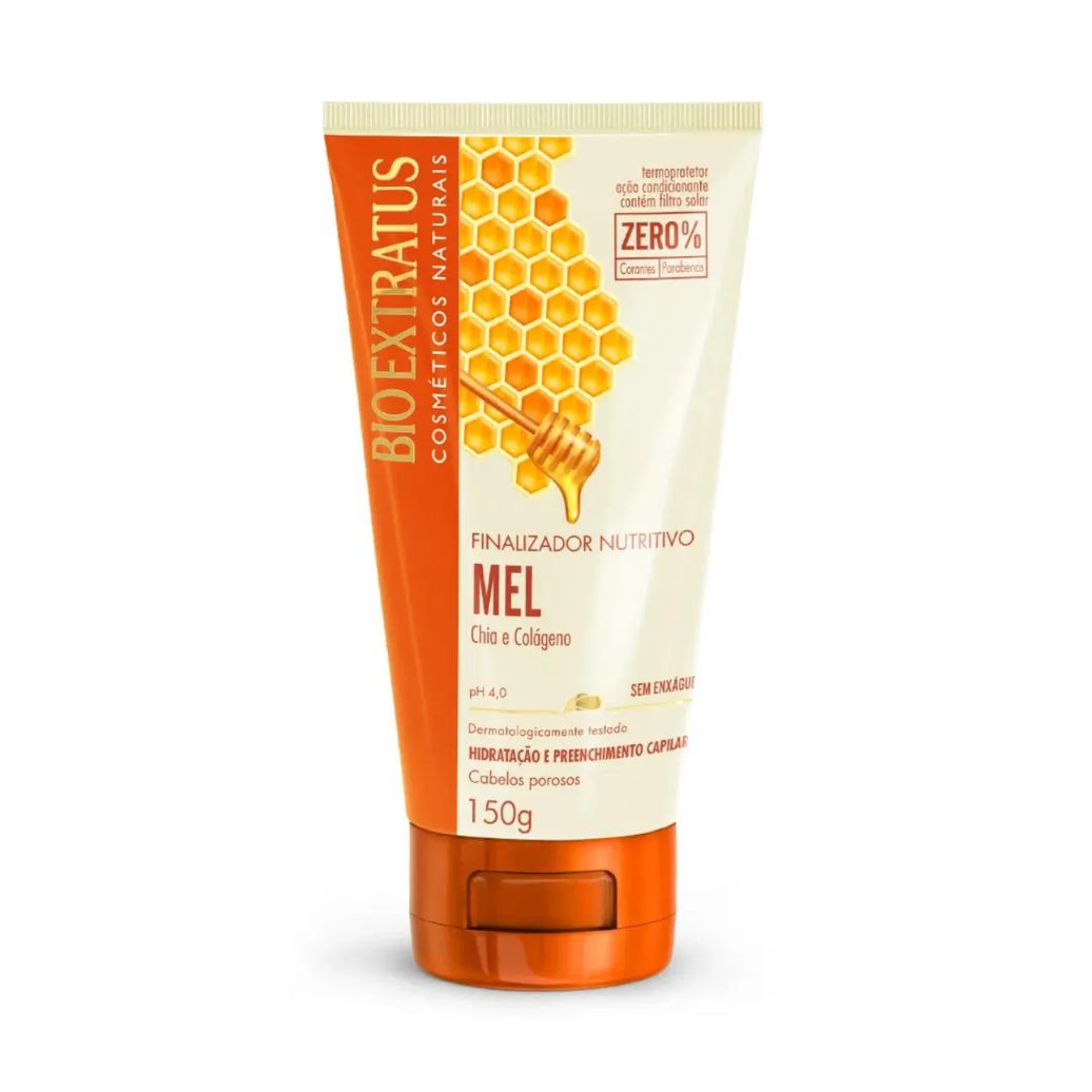 Finalizador Mel e Chia Cabelos Porosos 150g – Bio Extratus