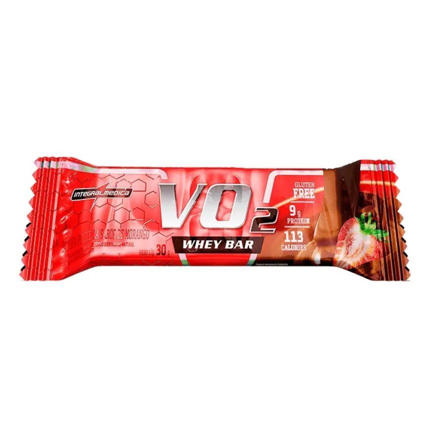 Vo2 Slim Protein Bar (30G) - Sabor: Morango