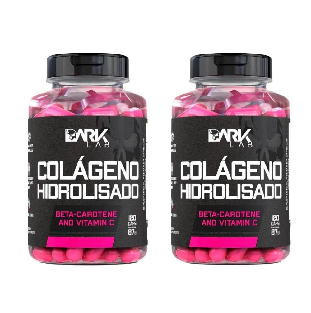 Kit 2x Colágeno Hidrolisado 120 Cápsulas
