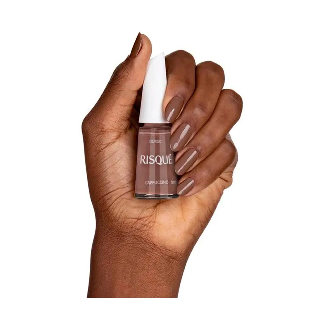 Esmalte Cremoso Risqué 8ml - Cappuccino