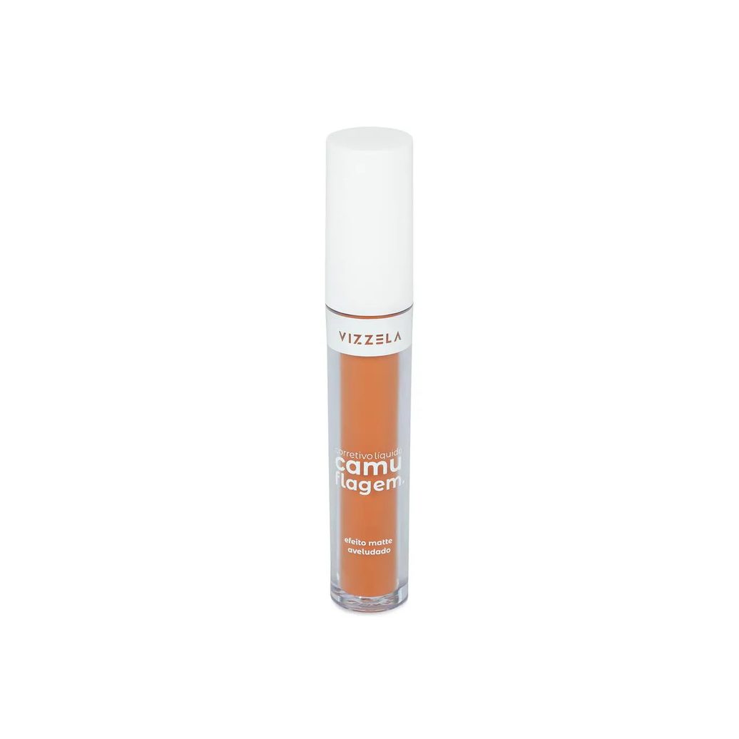 Corretivo Líquido Matte - Camuflagem Laranja - Vizzela