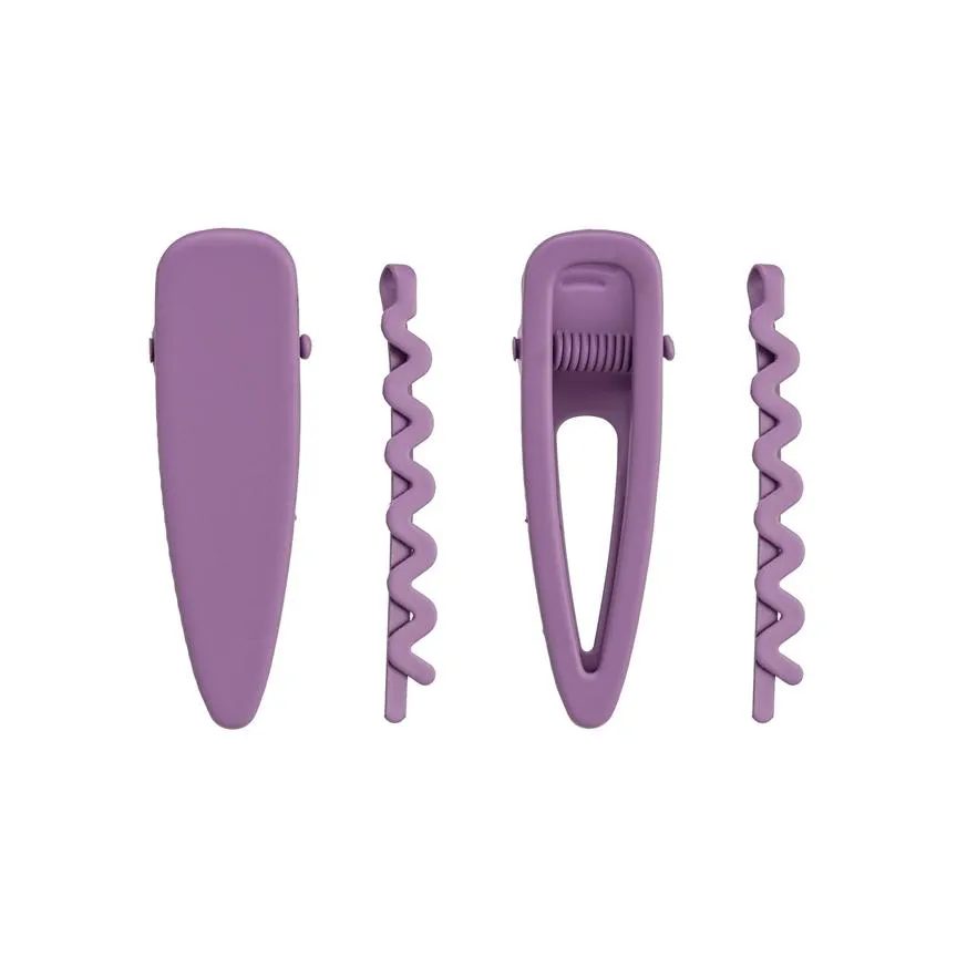 Kit de Presilhas para Penteado Roxo 4un - Proart