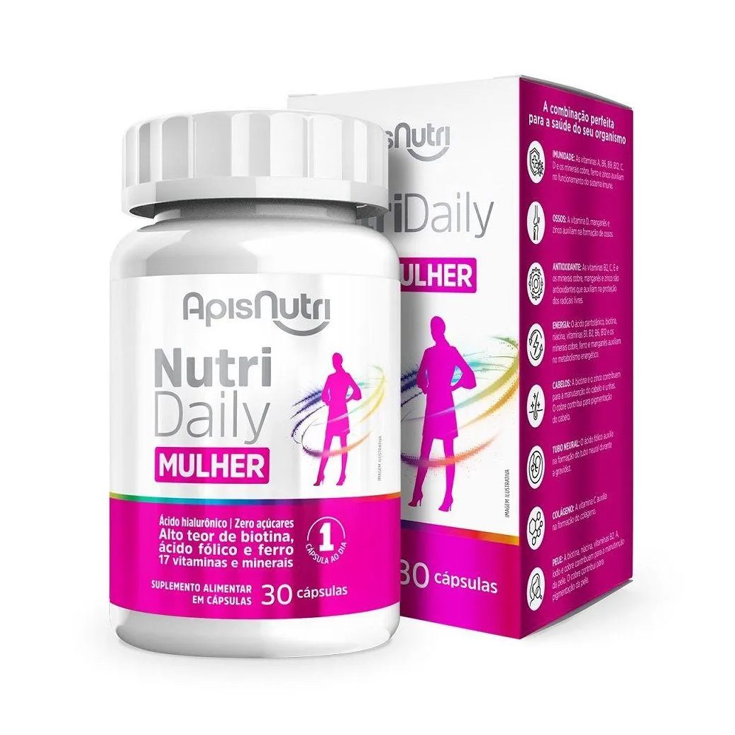 Nutri Daily Mulher (30 cápsulas) - Padrão: Único