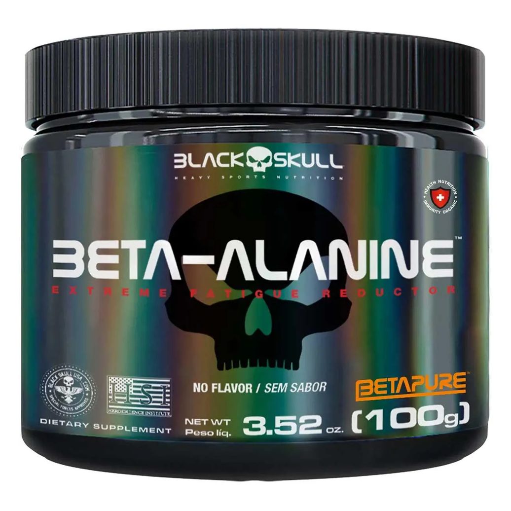 Beta Alanina Extreme Fatigue Reductor 100g Black Skull