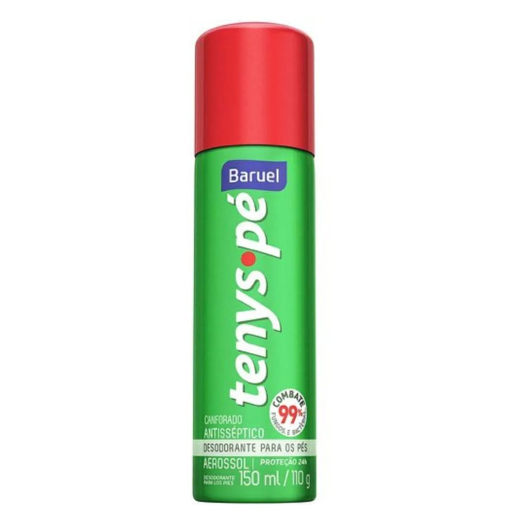Tenys Pé Baruel Aerosol Canforado 110g