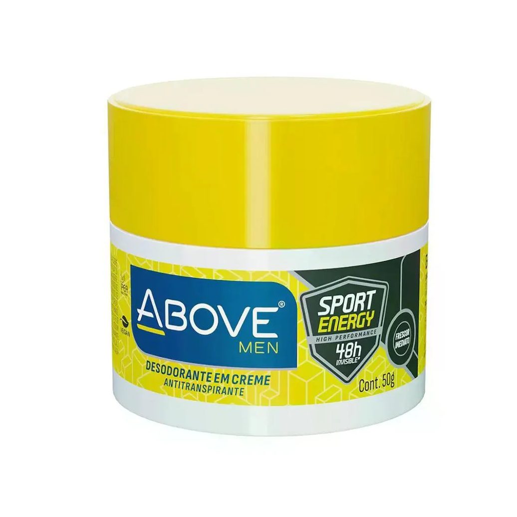 Desodorante Above Creme Men Sport Energy 50g