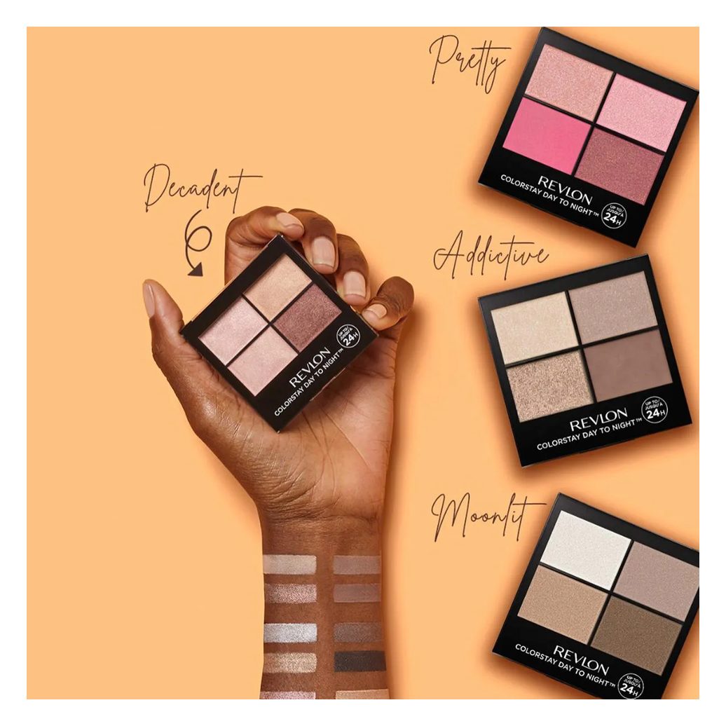 Revlon Colorstay Quad Addictive 500 - Paleta de Sombras 4,8g