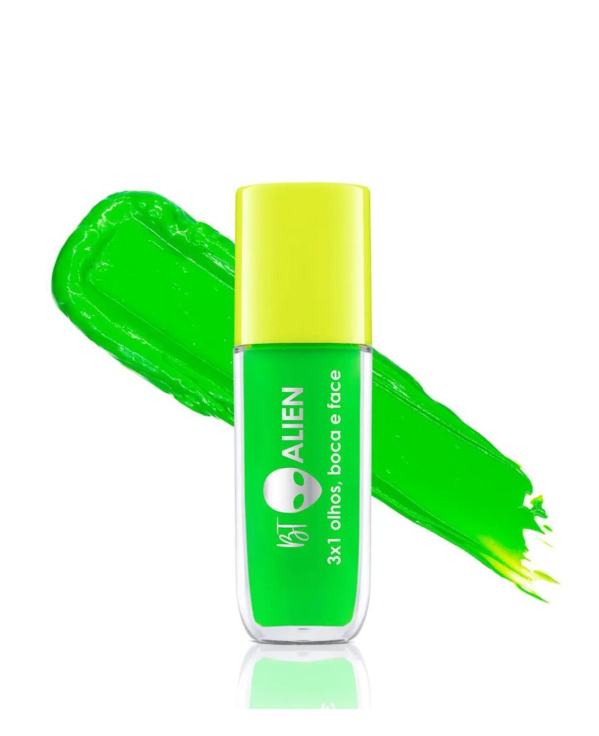 Bt Alien Sombra E Delineador Green Neon - Bruna Tavares