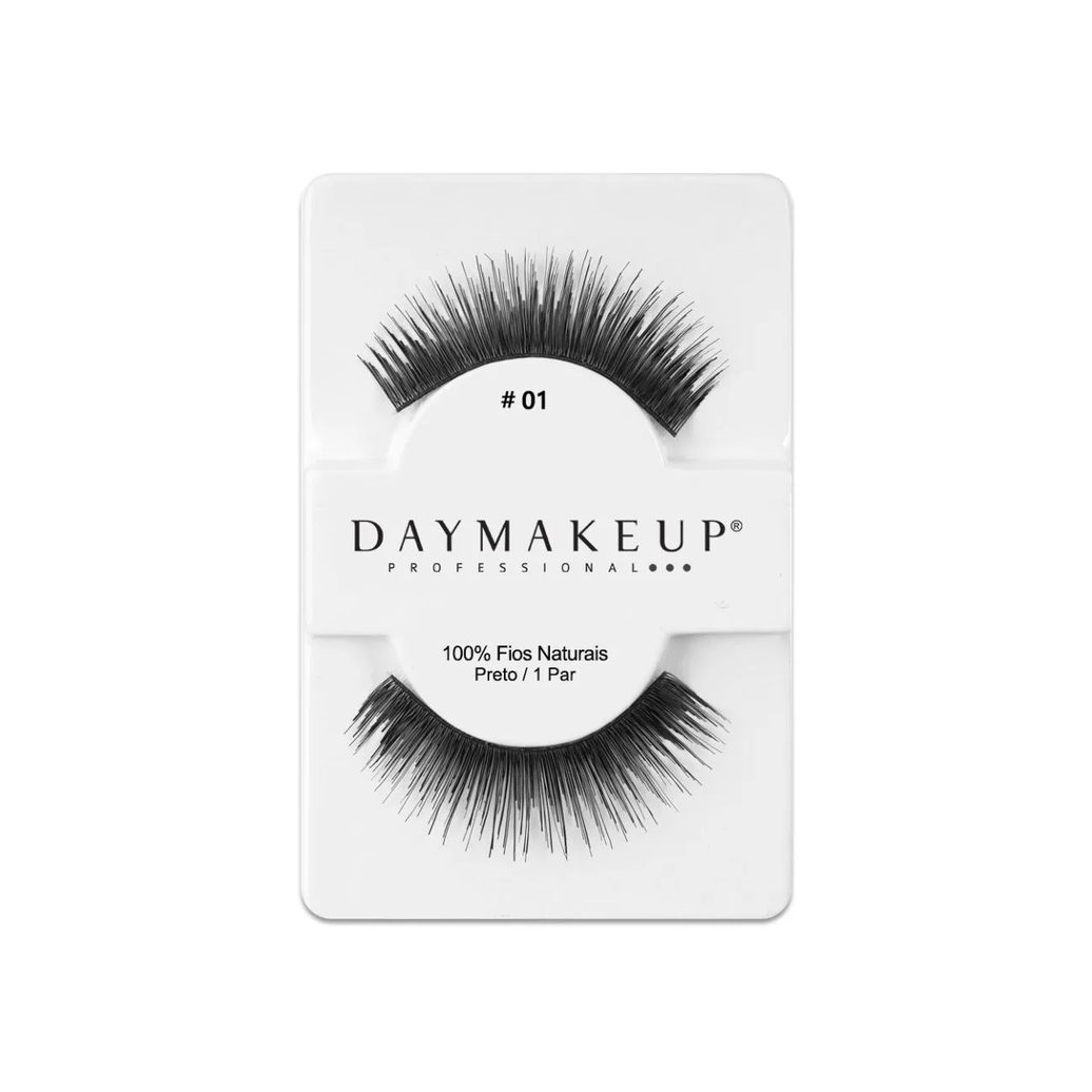 Cílios Postiços #01 - Human Hair - Daymakeup
