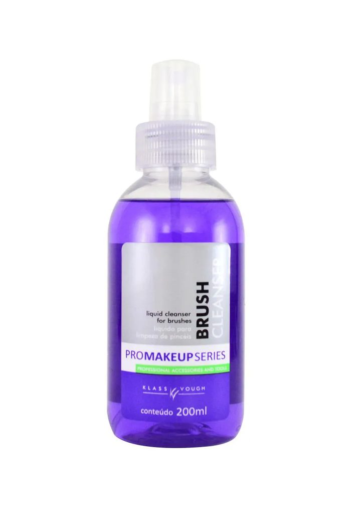 Brush Cleanser - Limpador E Higienizador de Pincéis Líquido 200 Ml - Klass Vough