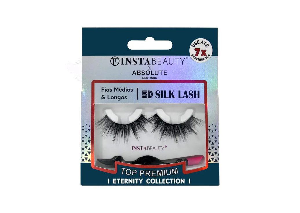 Cílios Postiços 5d Silk Sapphire 206 - Absolute New York X Instabeauty