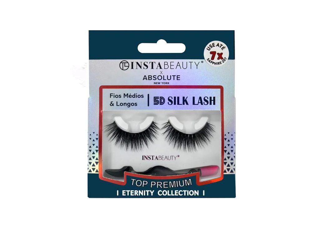 Cílios Postiços 5d Silk Sapphire 207 - Absolute New York X Instabeauty