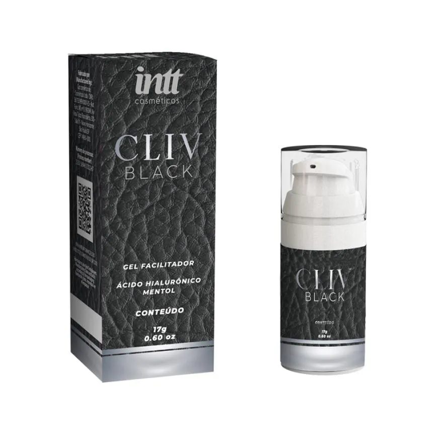Cliv Intt Black Dessensibilizante Anal - Intt Cosméticos