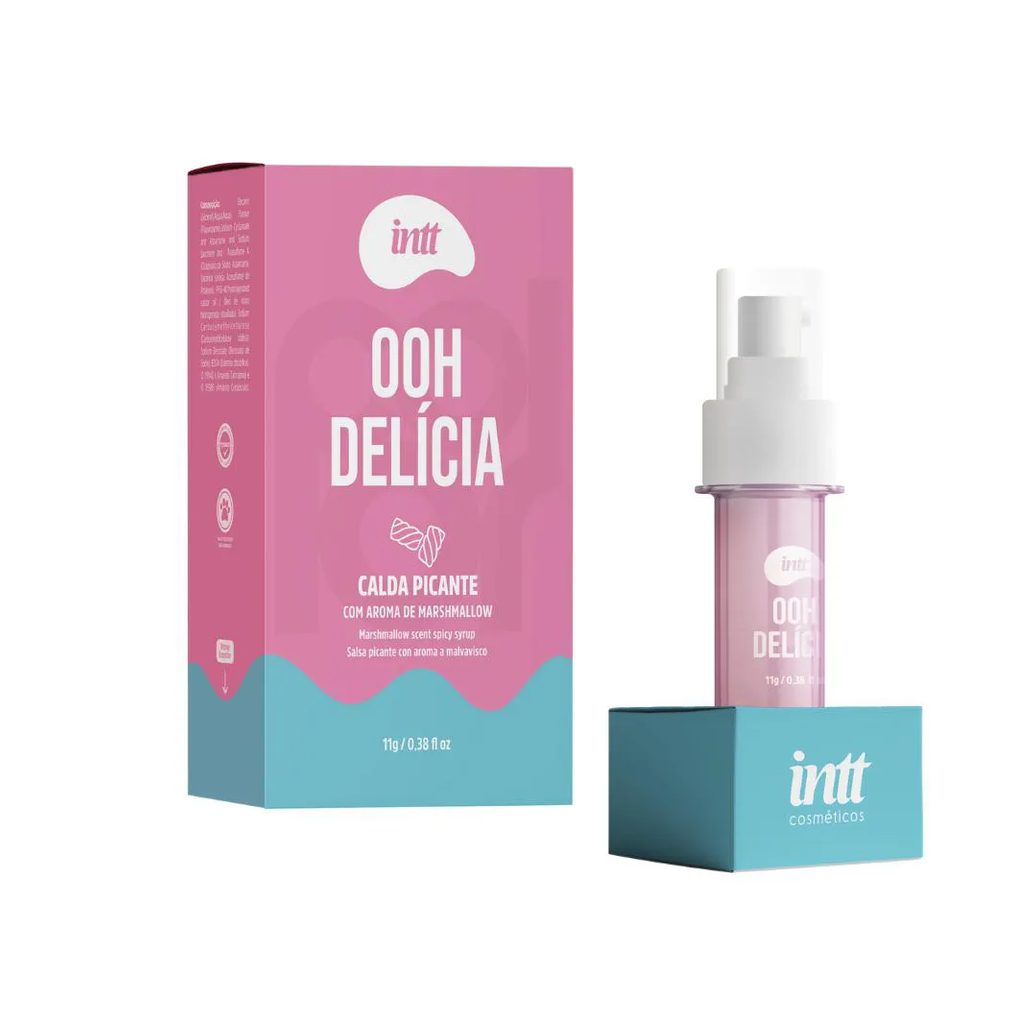 Lubrificante Calda Picante Marshmallow - Ooh Delícia - Intt Cosméticos