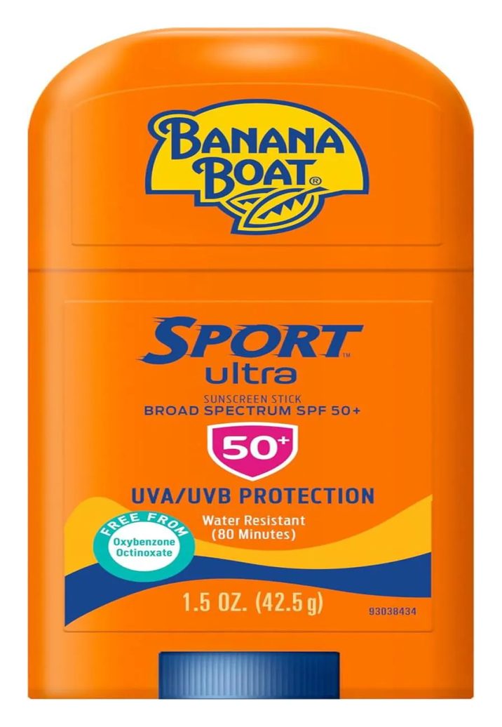 Banana Boat Sport Ultra, Reef Friendly, Broad Spectrum Sunscreen Stick, Spf 50, 1.5oz.