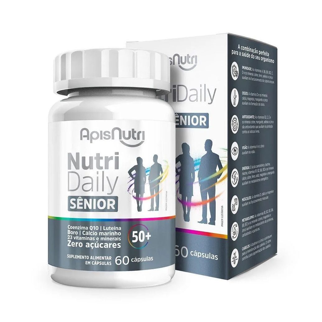 Nutri Daily Sênior (60 cápsulas) - Padrão: Único