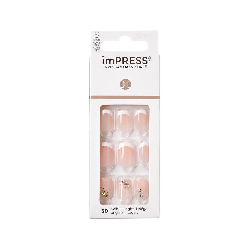 Unha Postiça Impress Francesinha My Worth - Kiss New York
