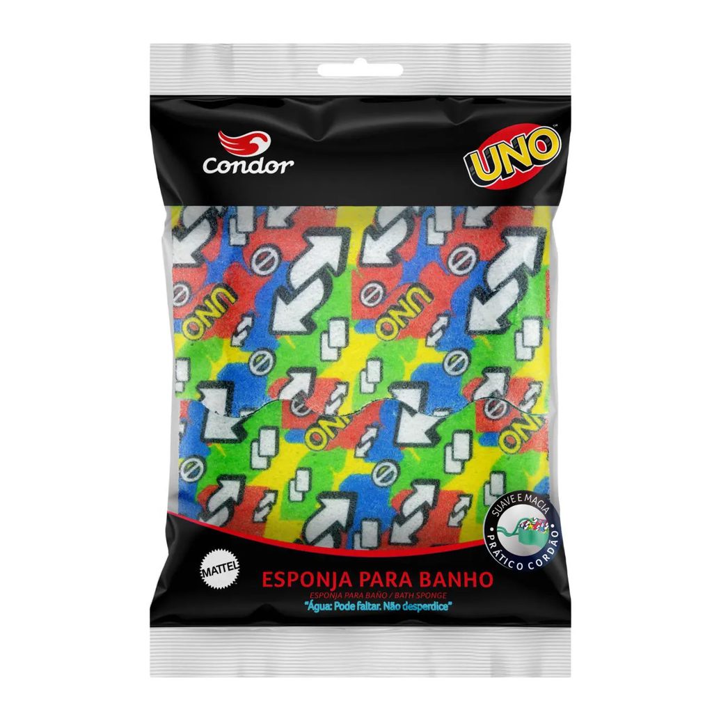 Esponja de Banho Condor Uno 2 unidades