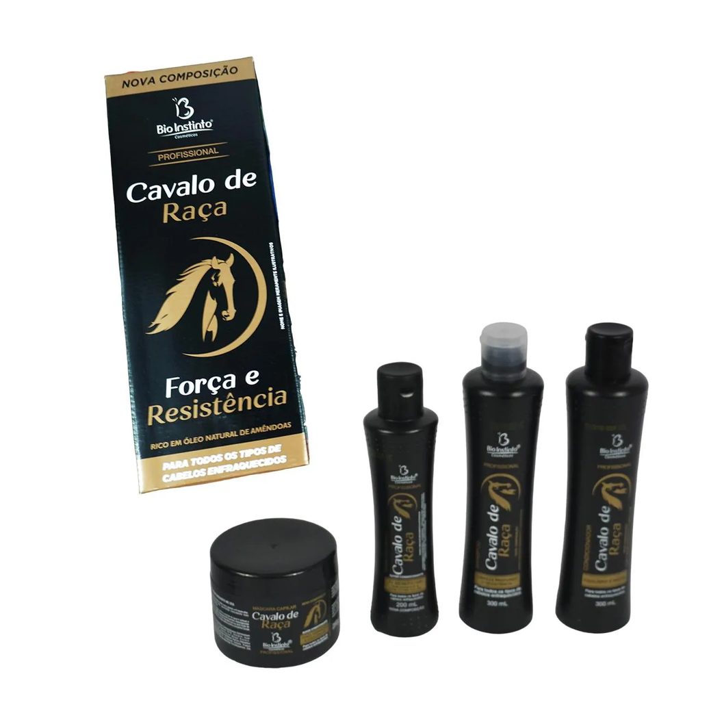 Kit Capilar Cavalo de Raça - Força e Resistência