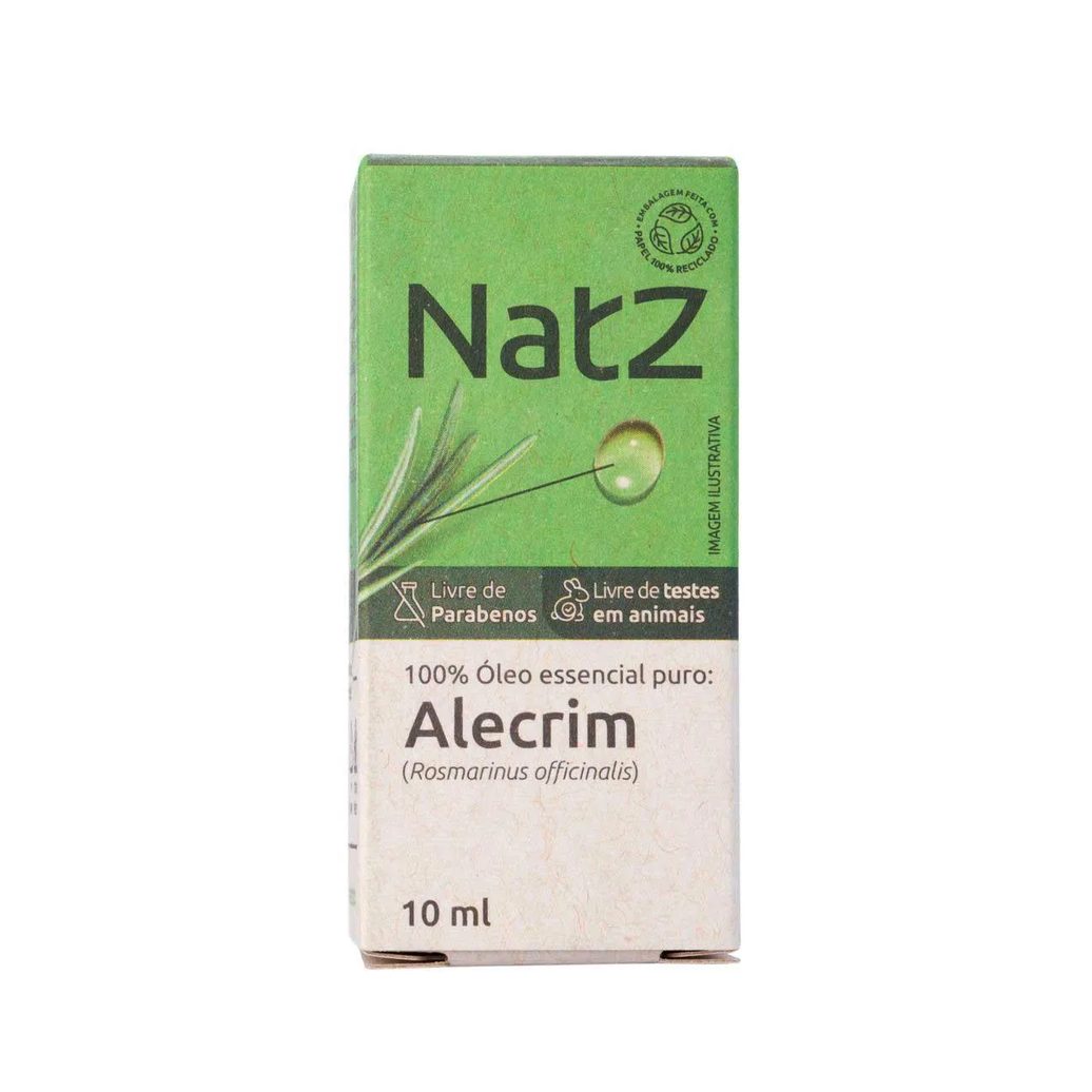Óleo Essencial de Alecrim Natz 10ml