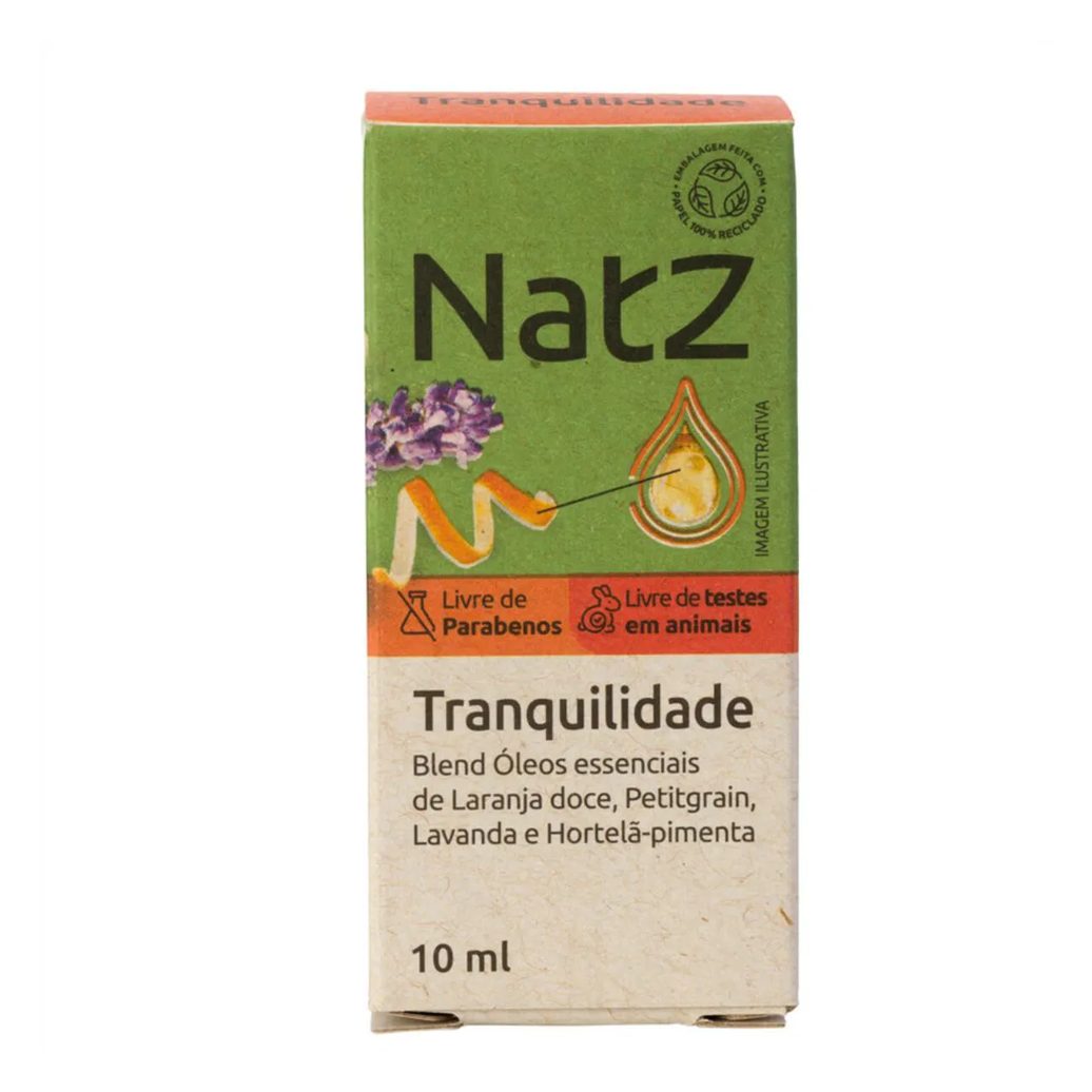 Óleo Essencial Blend Natz Tranquilidade 10ml