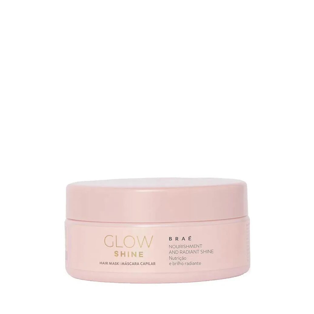 Máscara de Nutrição Braé Glow Shine 200g - Brilho Radiante