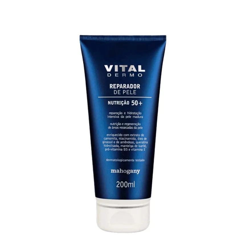 Mahogany Hidratante Reparador de Pele 50+ 200ml