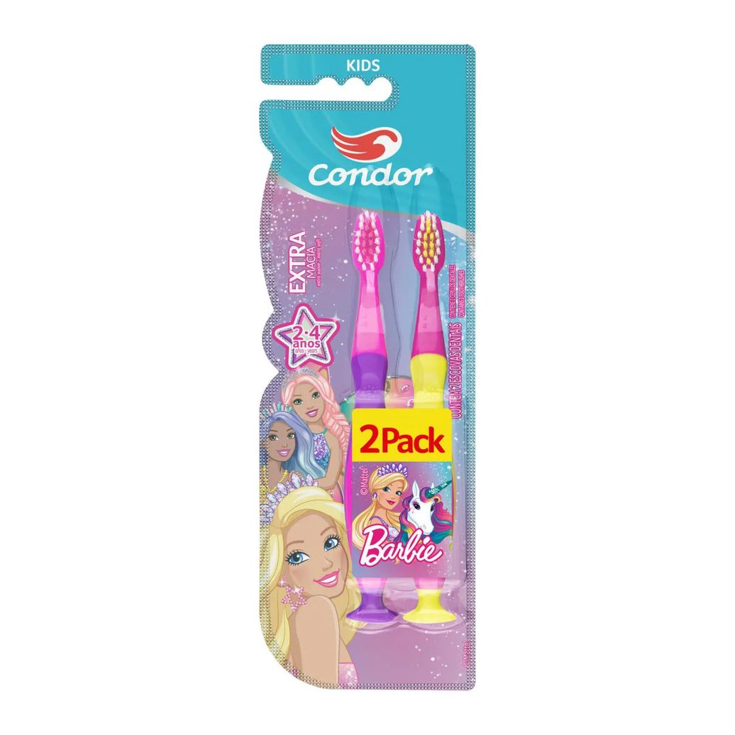 Escova Dental Extramacia com Limpador de Língua 2 Unidades