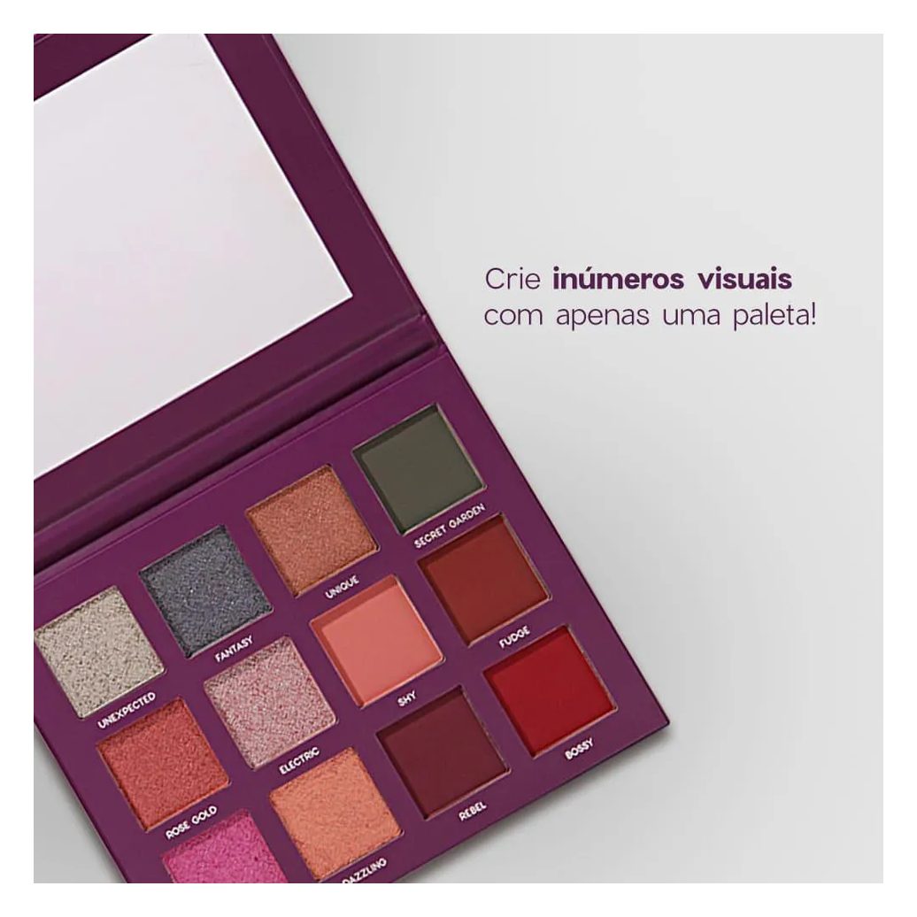 Paleta de Sombras - 12 Shades Océane Purple 26,5g