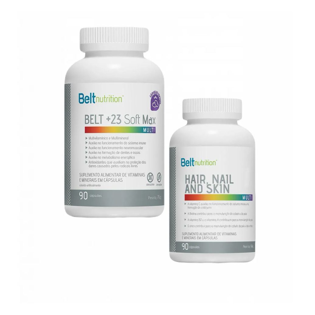 Belt +23 Soft Max + Belt Hair 90 Cápsulas.- Belt Nutrition