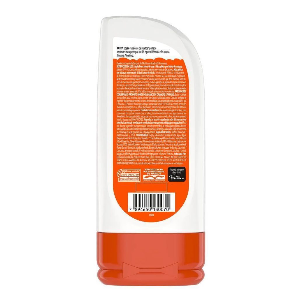 Kit 4 Repelentes Loção Off! Family 200ml Cada