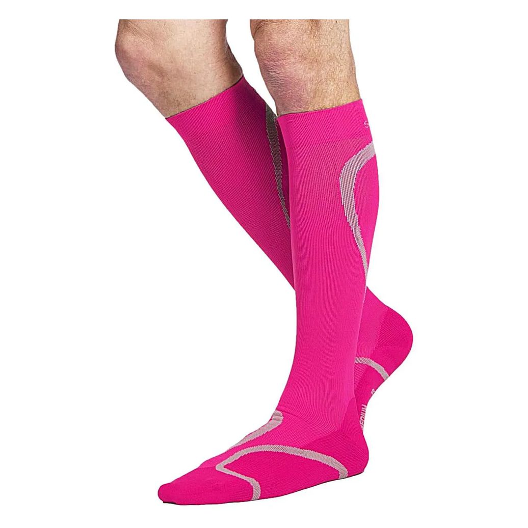 Meia 3/4 Esportiva Perfomance Sigvaris - 20-30mmhg - Pink - Tamanho G2