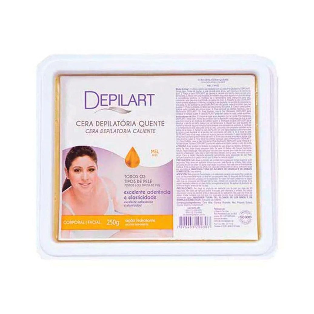 Cera Depilatória Depilart Mel 250g