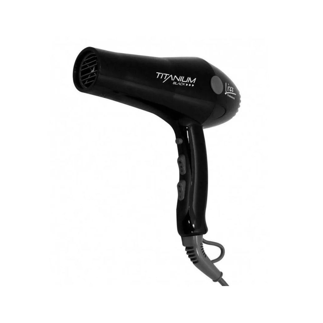 Secador Cabelo Lizz Titanium Black 127v