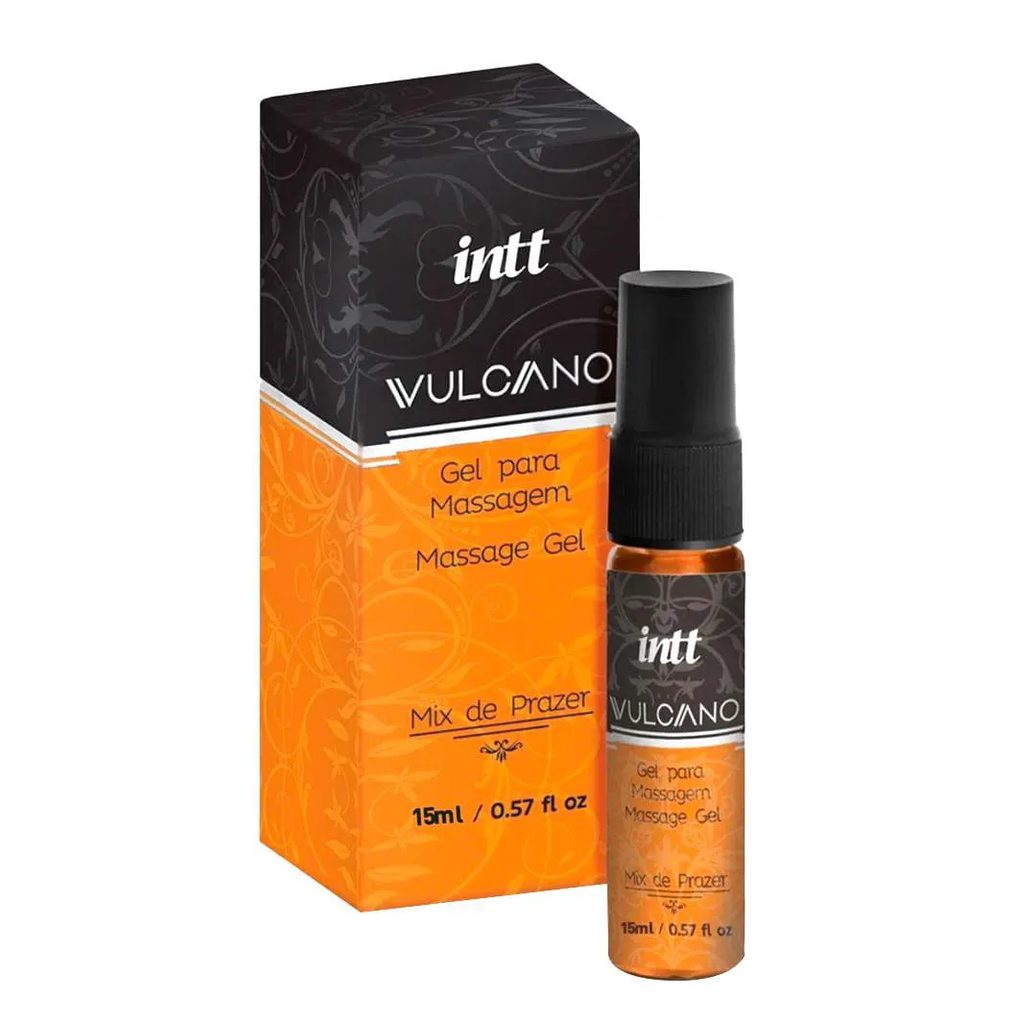 Gel Excitante Unissex Mix de Prazer Vulcano - Intt Cosméticos