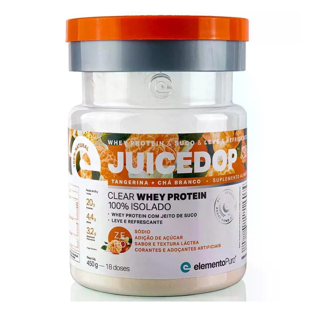 Juicedop Tangerina com Cha Branco 450g