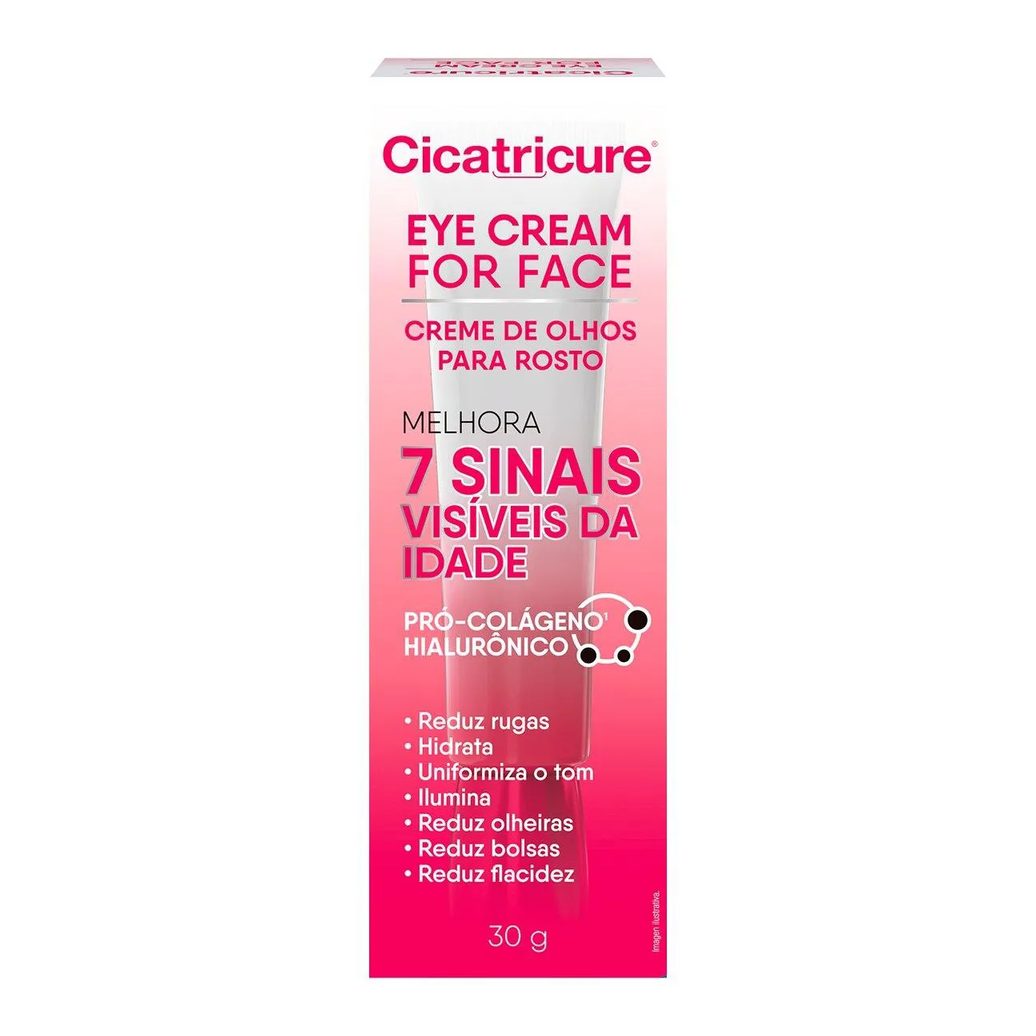 Cicatricure Creme de Olhos Anti Idade Hialurônico 30g