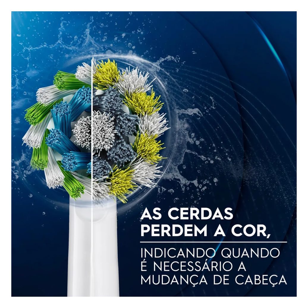 Kit Oral-B Escova de Dente Elétrica Pro-Clean Power + Pasta de Dente 3D White 3 unidades com 70g cada