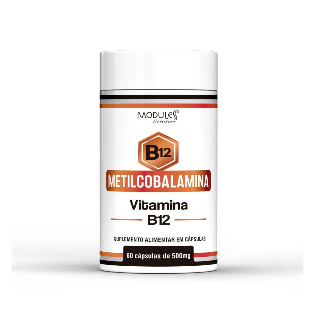 Metilcobalamina Vitamina B12 60caps Moduless sem Sabor