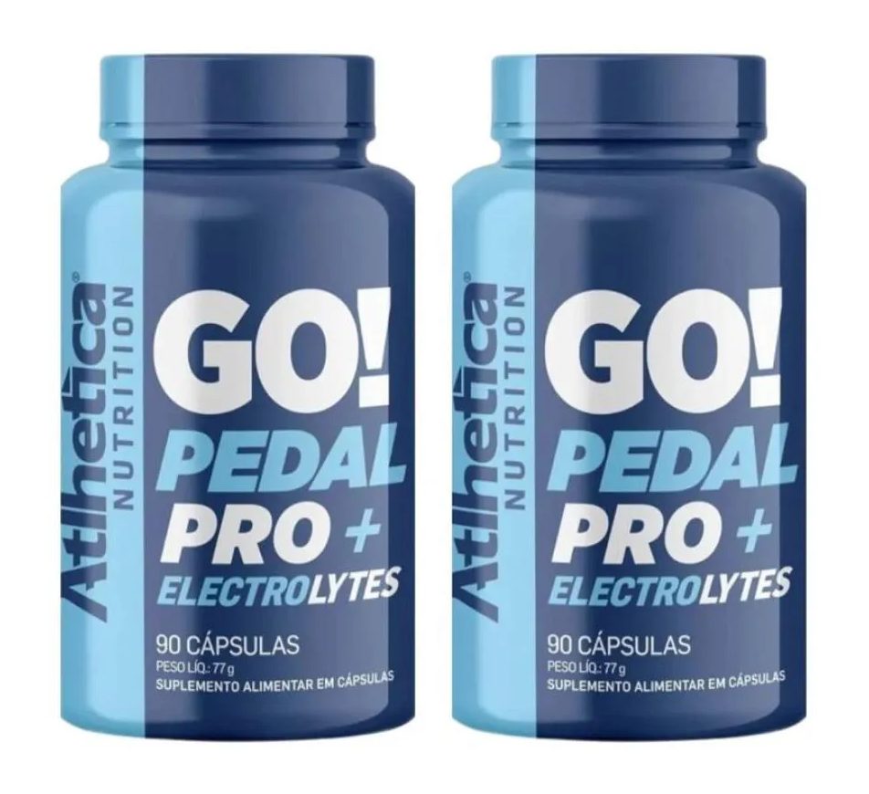 Kit 2 Go Pedal Pro + Electrolytes 90 Cáps - Atlhetica