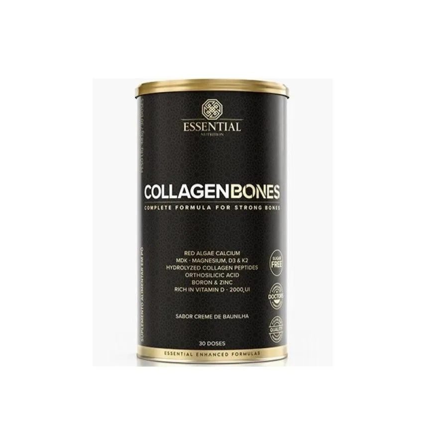 Collagen Bones (483G) - Sabor: Creme de Baunilha