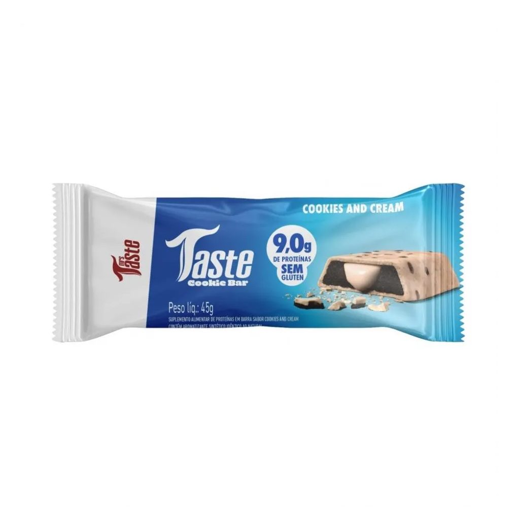 Taste Cookie Bar (45G) - Sabor: Cookies E Cream