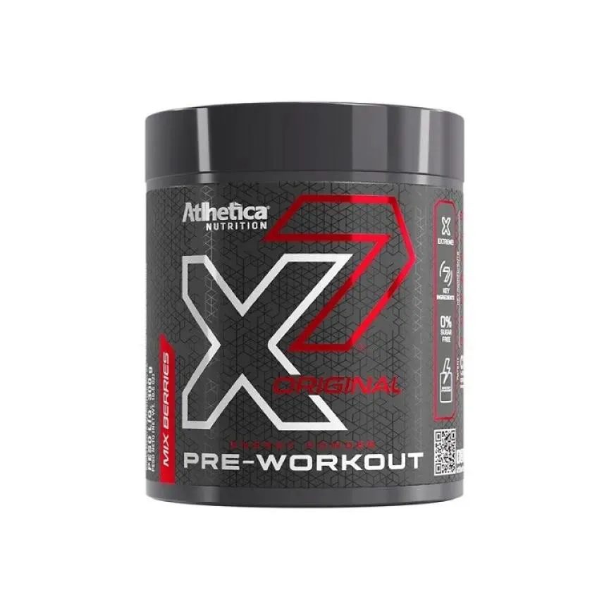 X7 Original Pre-Workout (300G) - Sabor: Mix Berries