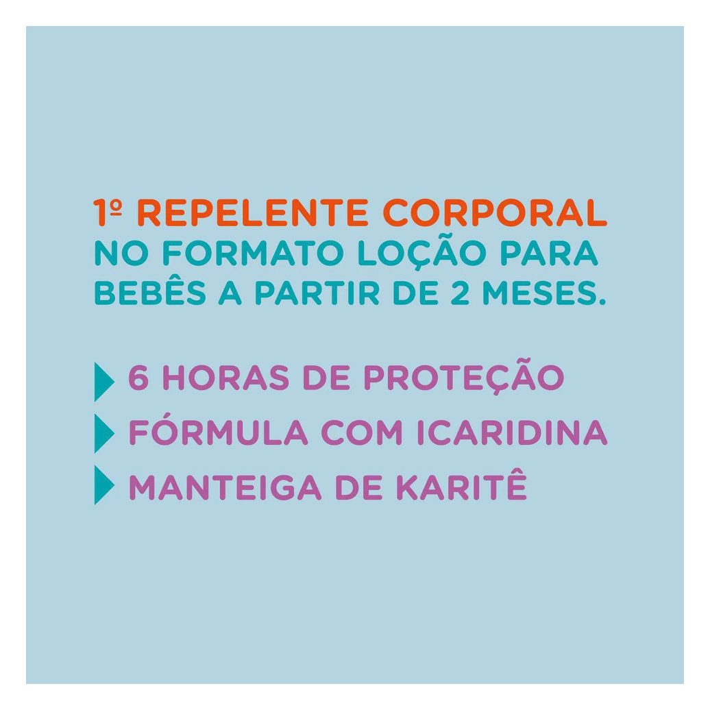 Repelente Infantil SBP Baby Icaridina Sem Fragrância Loção 100ml