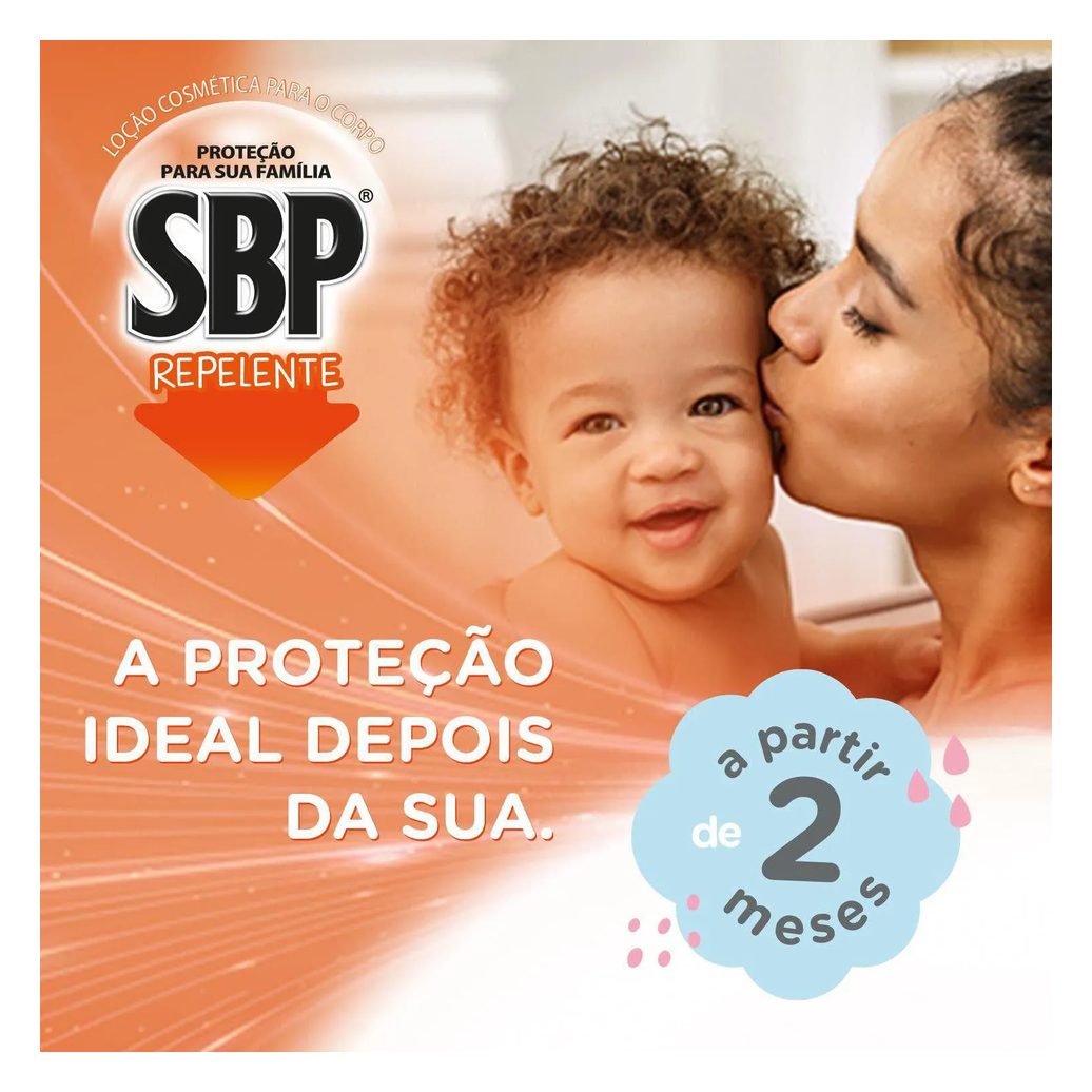 Repelente Infantil SBP Baby Icaridina Sem Fragrância Loção 100ml