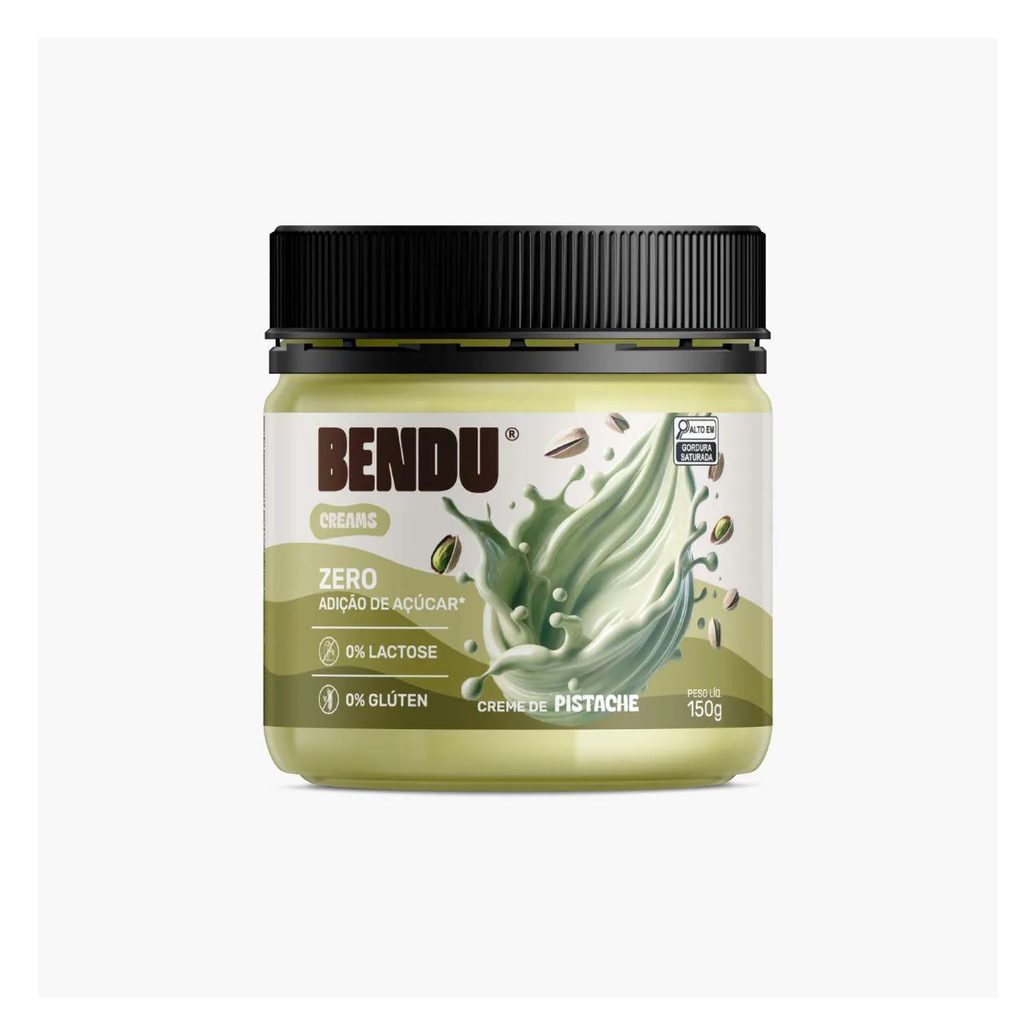Creme de Pistache Bendu Zero Açúcar 150g