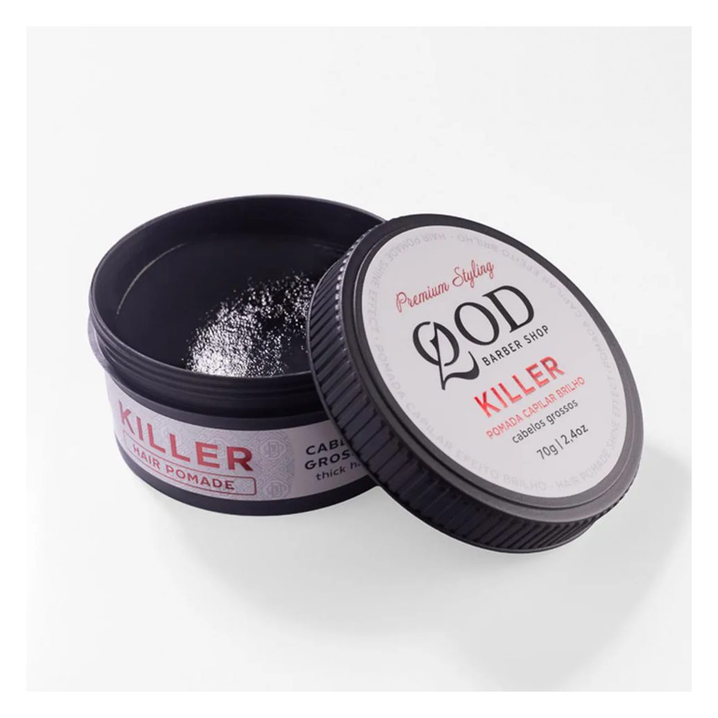 Pomada Capilar QOD Barber Shop There's a Killer on the Road 70g